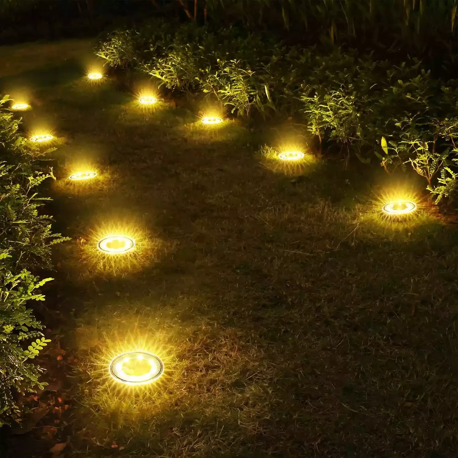 15 Stunning Garden Path Lighting Ideas That Transform Your Outdoor Space Solar Ground Lights