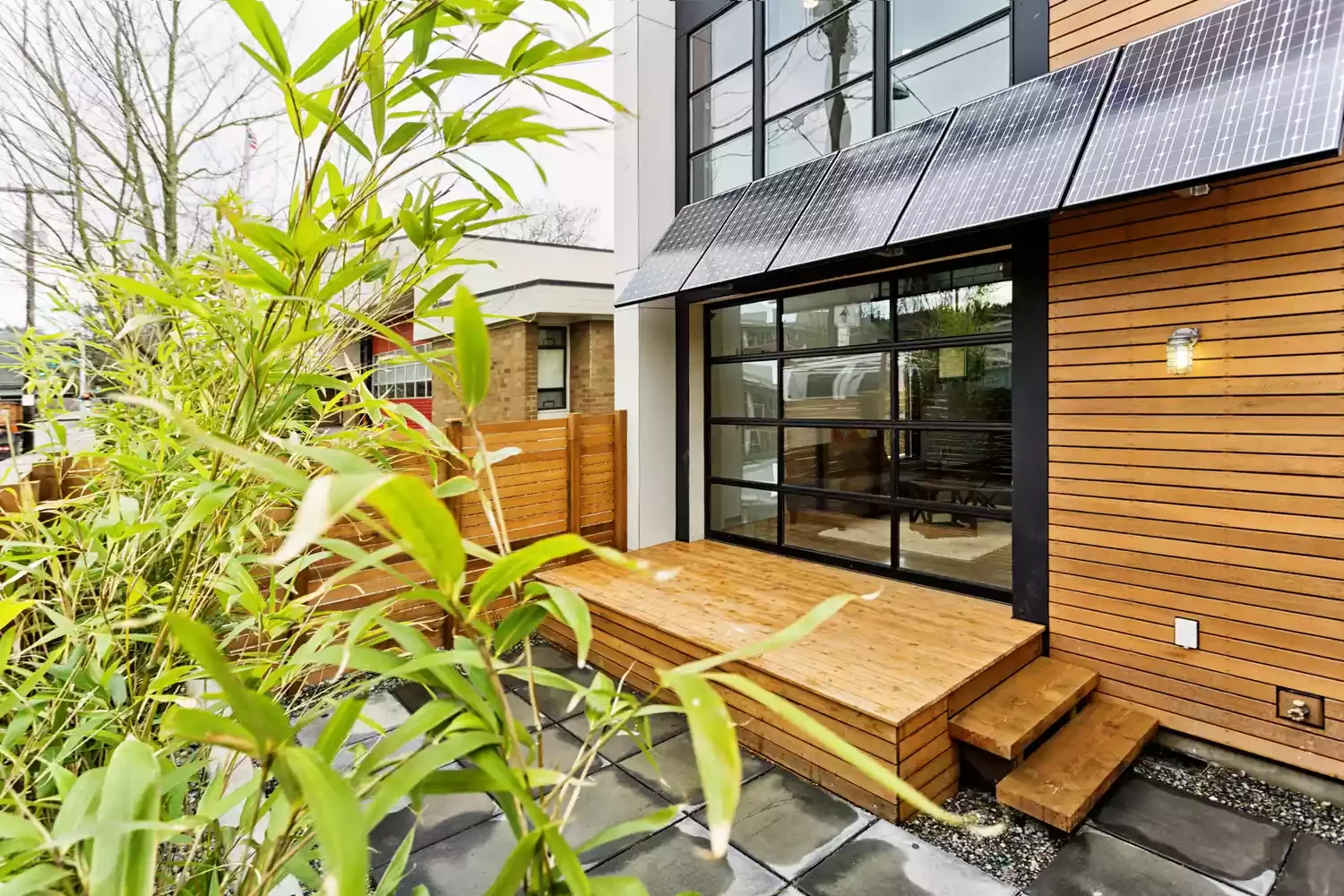 23 Stunning Patio Awning Ideas to Transform Your Outdoor Living Space 9 Solar Panel Awnings