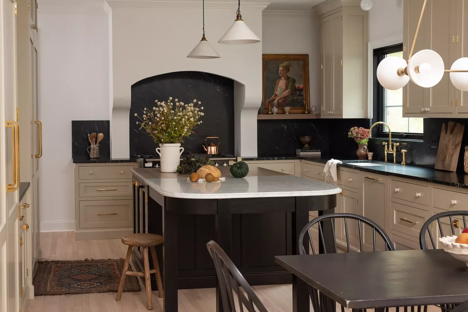 21 Moody Kitchen Designs That Will Transform Your Space Solid Black Backsplash