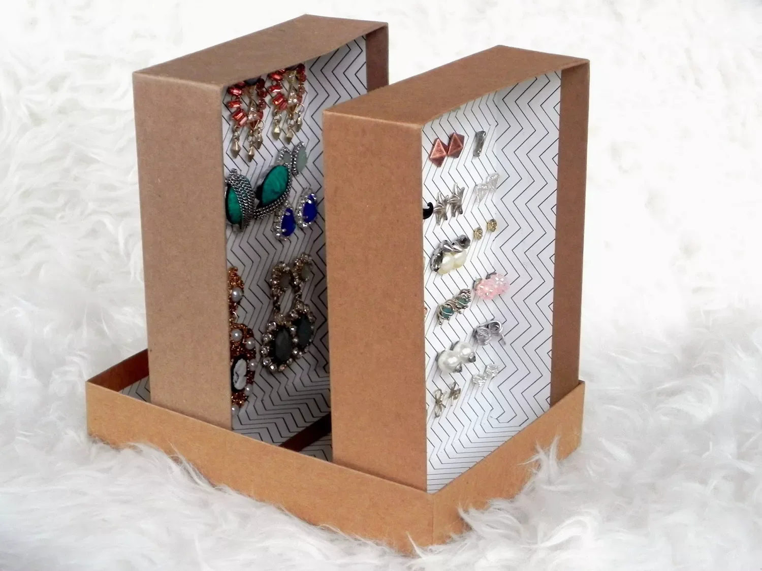 49 Brilliant Storage Solutions to Transform Every Room in Your Home Sort Earrings With an Upcycled Organizer