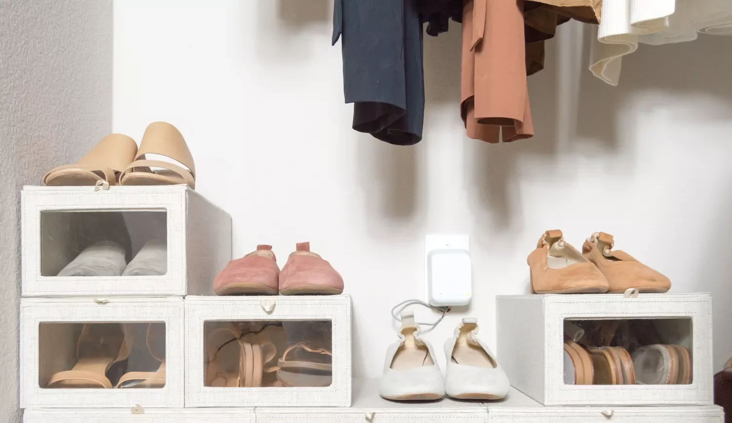 36 Brilliant Closet Organization Ideas to Transform Your Space Sort Shoes in Individual Storage Bins