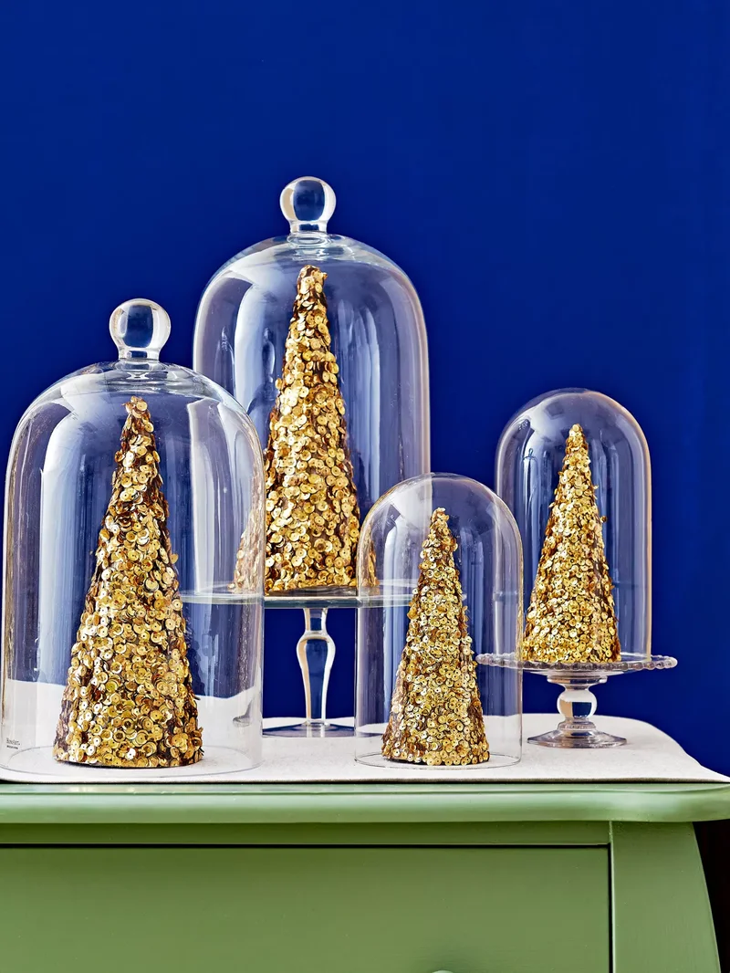 Sparkling Trees Christmas Table