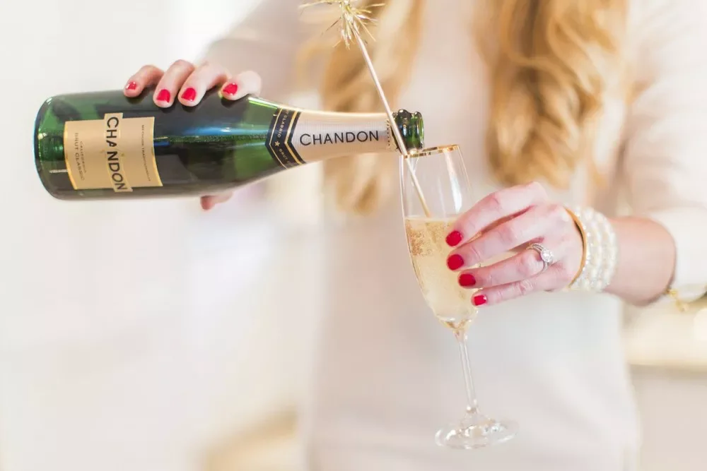 33 Creative New Year's Eve Home Party Ideas to Transform Your Space 2 Sparkly Drink Stirrers