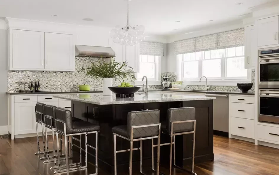23 Granite Countertops That Will Make Your Kitchen Absolutely Stunning Speckled Yet Simple Granite Countertop