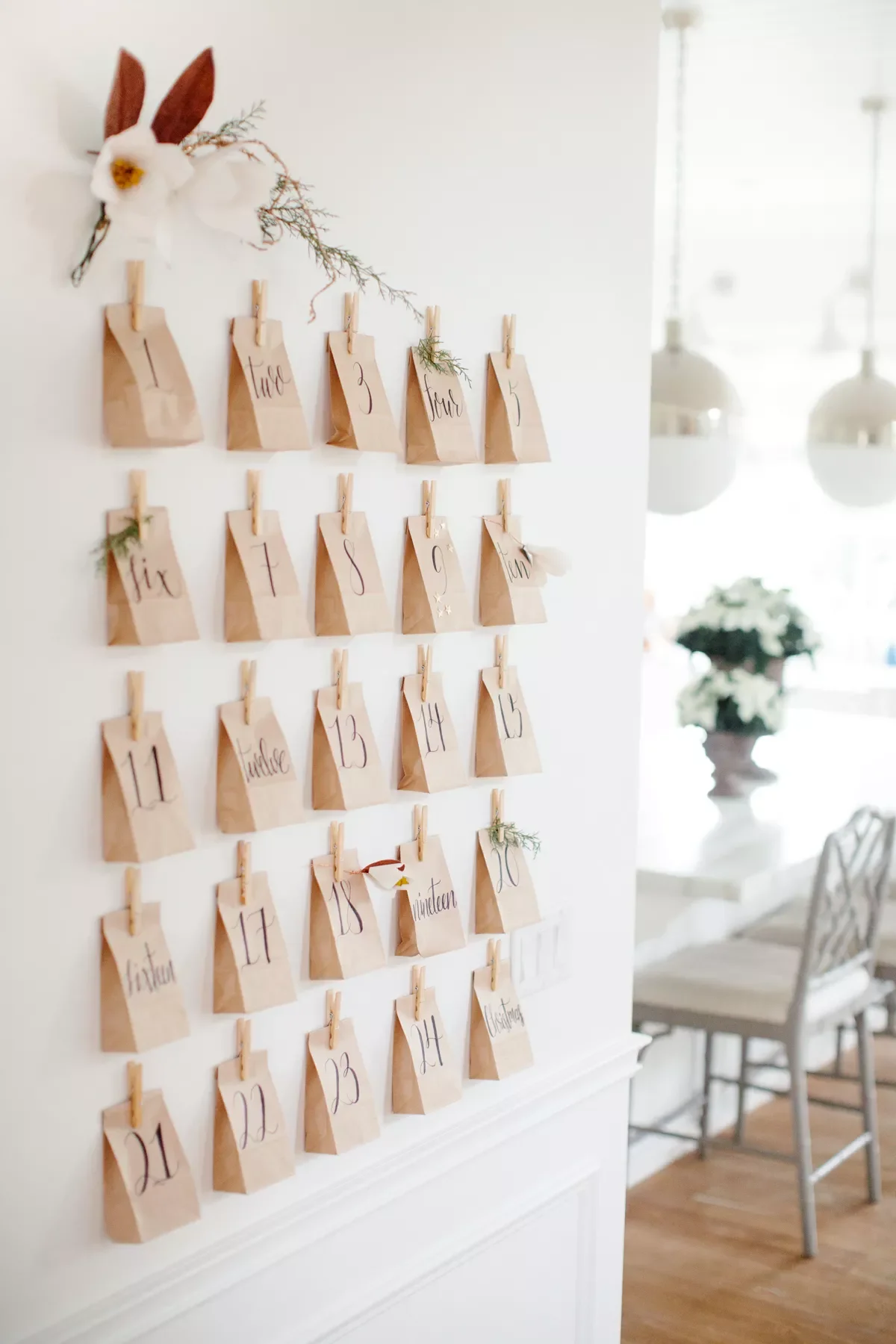50 Stunning DIY Advent Calendar Ideas That Look Designer-Made 49 Spell It Out