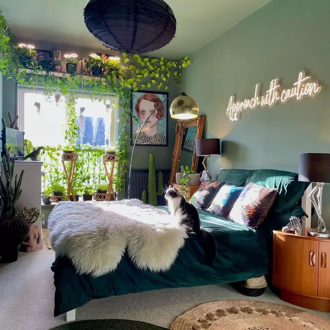 14 Brilliant Lighting Solutions for Your Compact Bedroom 10 Spell Out a Fave Phrase With a Neon Wall Sign
