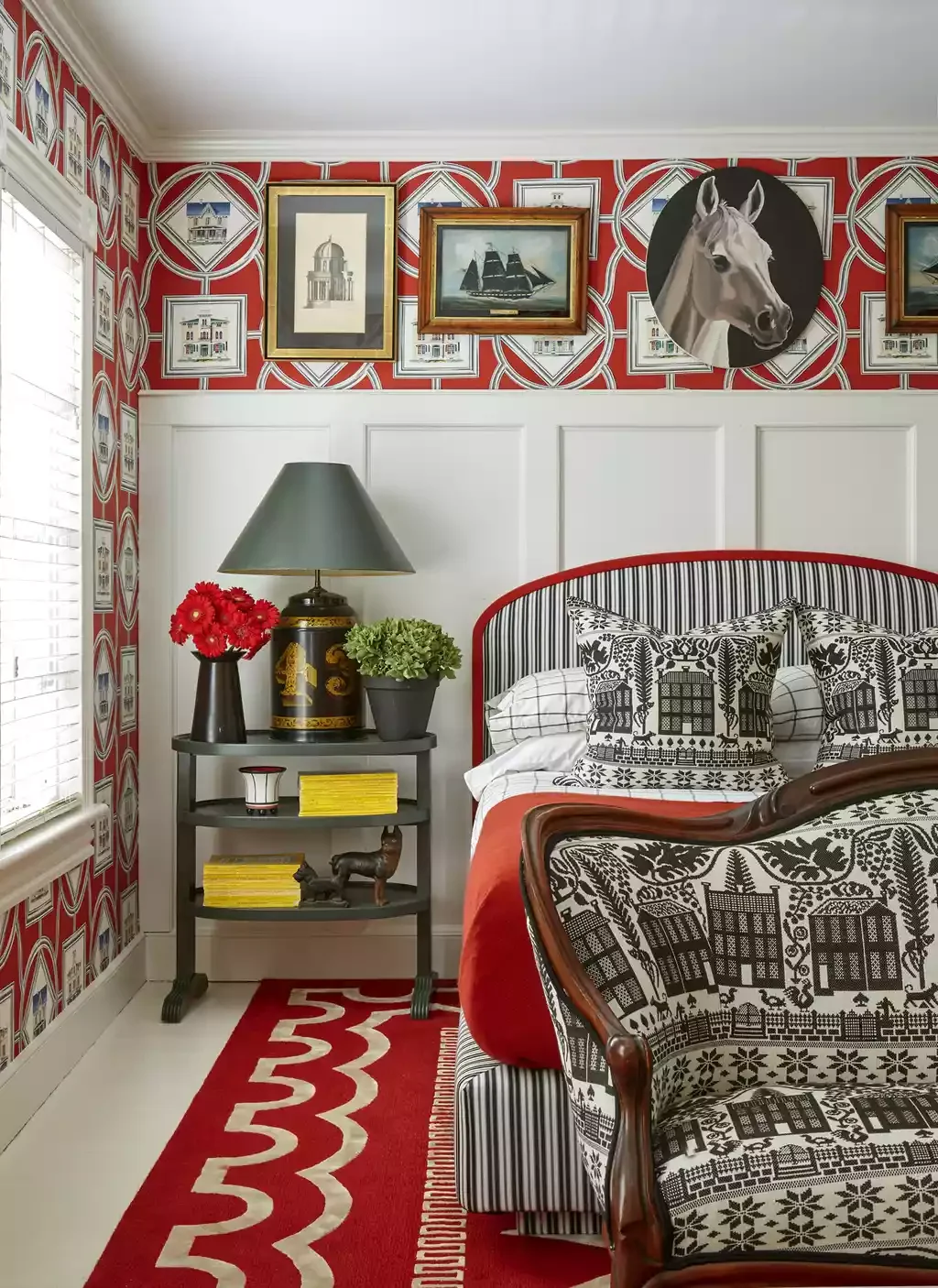 19 Stunning Red Bedroom Ideas That Will Transform Your Space 18 Spread Red Around the Room
