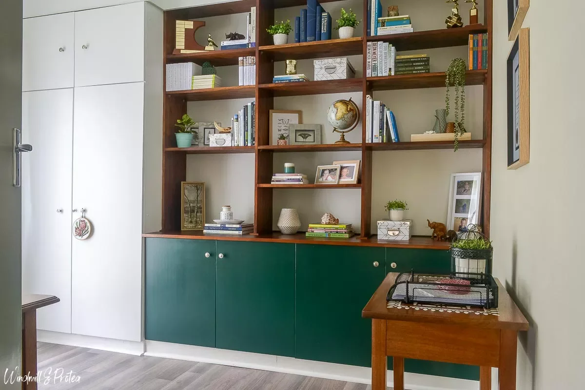 30 Creative Home Office Shelving Solutions to Transform Your Workspace Stack Shelves to the Ceiling