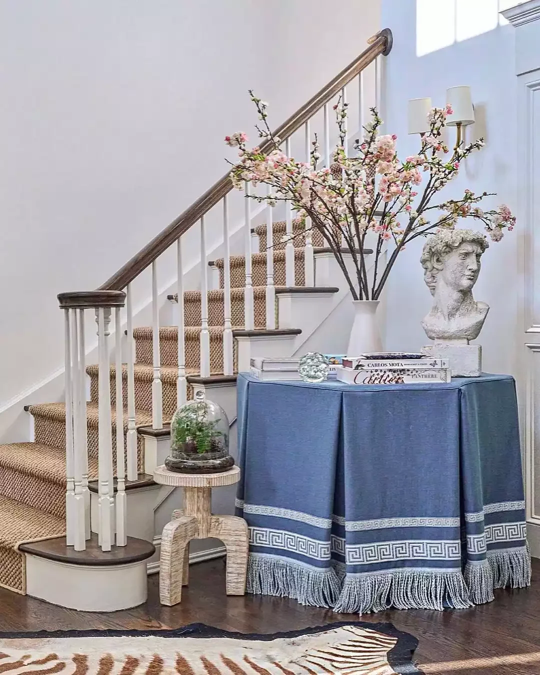 30 Stunning Entryway Table Styling Ideas That Welcome You Home 12 Stack Some Books