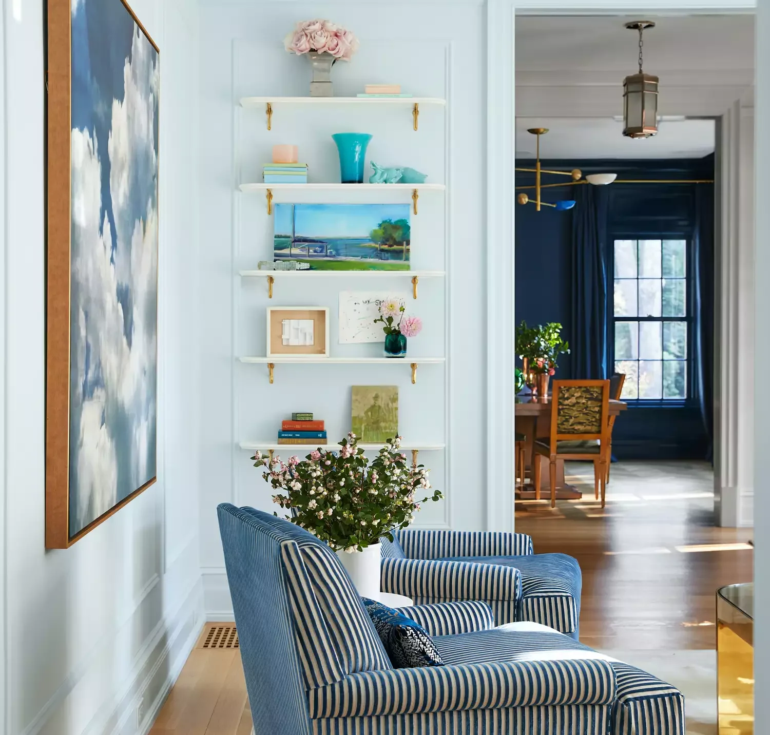 20 Beautiful Living Room Shelving Ideas to Transform Your Space 20 Stack Wall Shelves