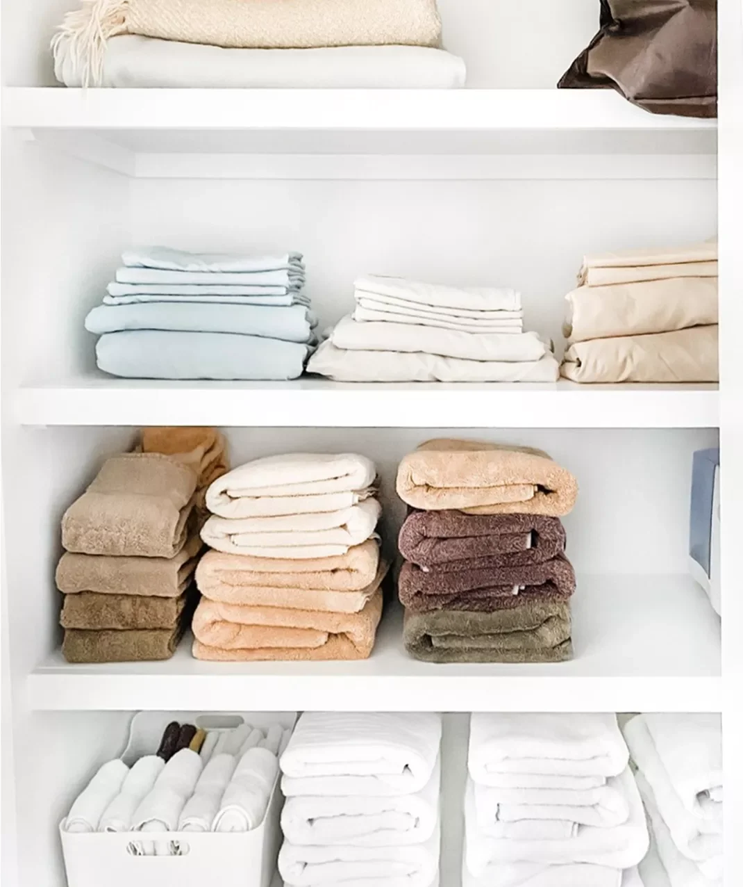 Transform Your Linen Closet: Smart Organization Ideas That Actually Work Stack and Roll