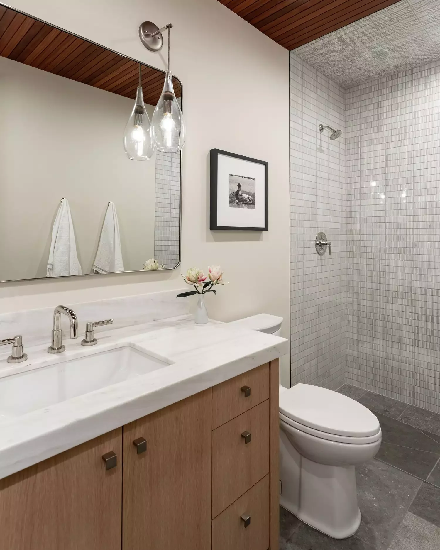 26 Beautiful Walk-In Shower Ideas to Transform Your Small Bathroom 27 Stack the Tile
