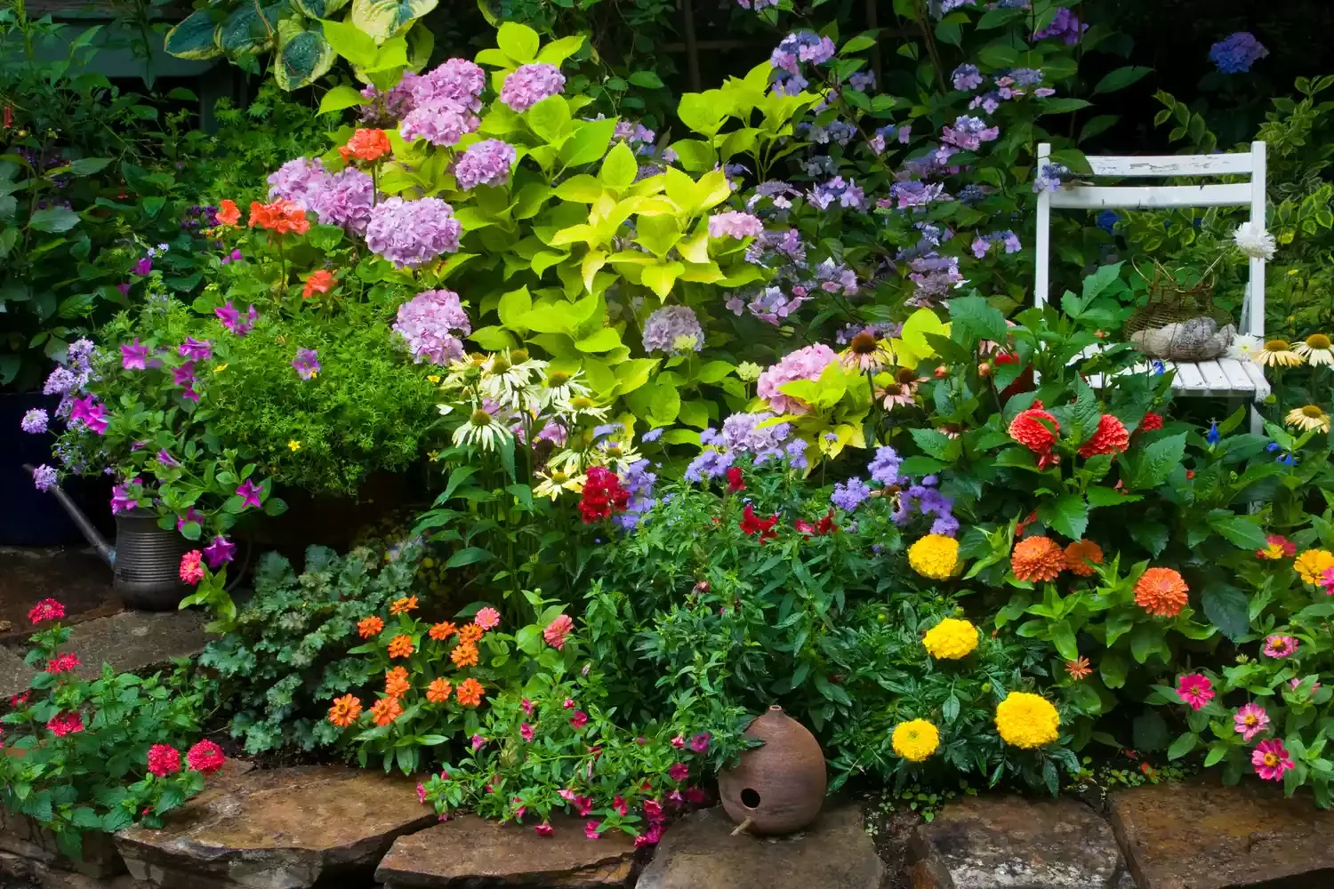 30 Affordable and Creative Ways to Define Your Garden Boundaries Stacked Rock Edge