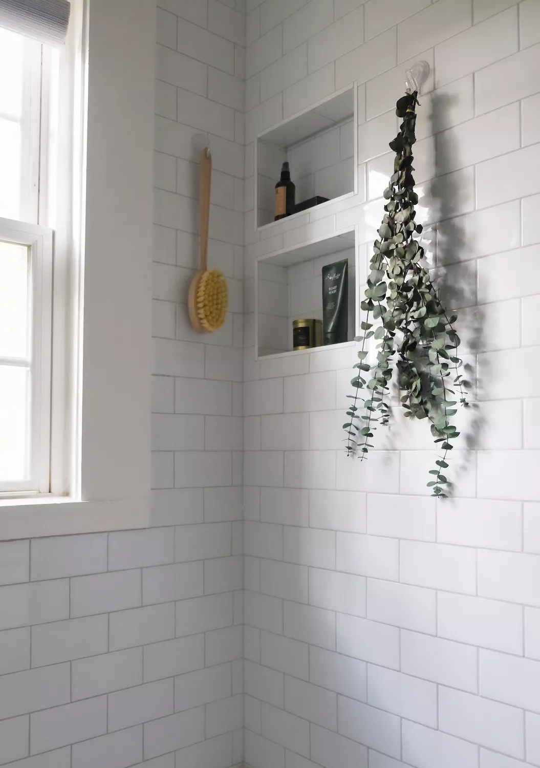 28 Stylish Shower Niche Ideas That'll Transform Your Bathroom Storage 10 Stacked Shower Niches