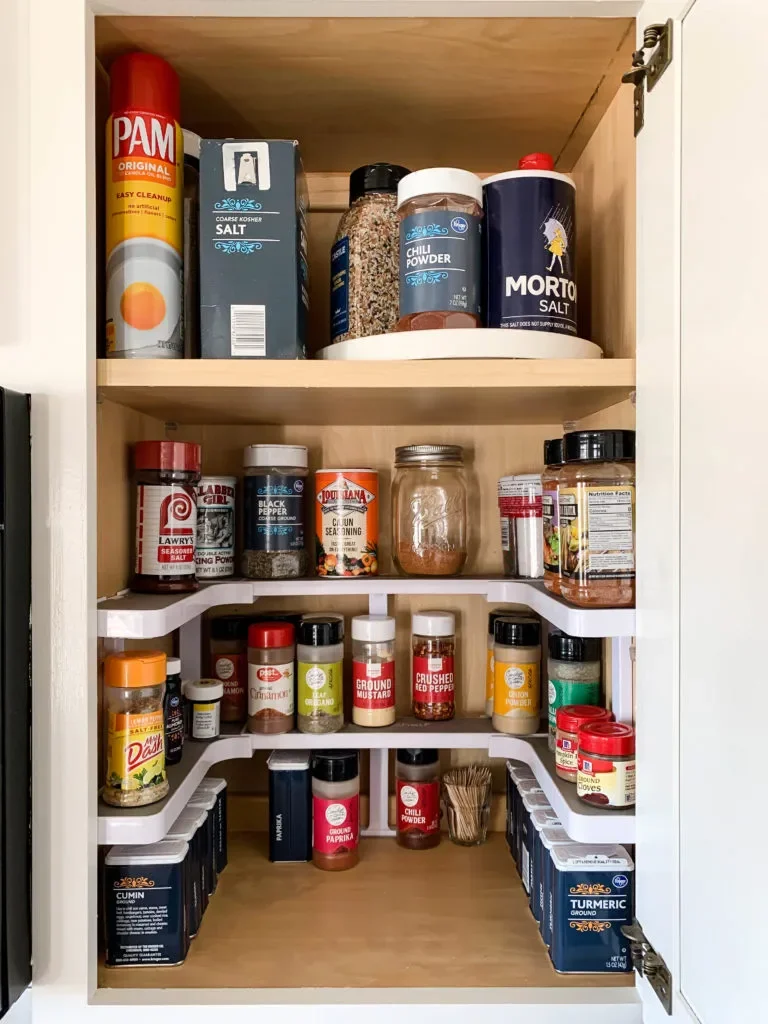 20 Creative DIY Spice Storage Solutions to Transform Your Kitchen Organization Stacked Spice Rack for Cabinets