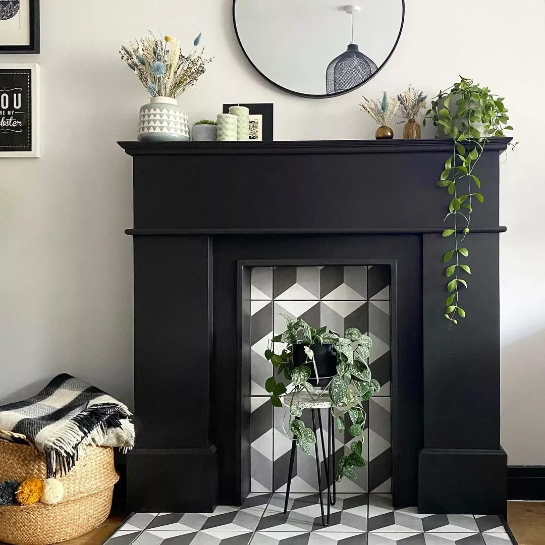 25 Creative Faux Fireplace Ideas to Transform Any Room 19 Stand It Up