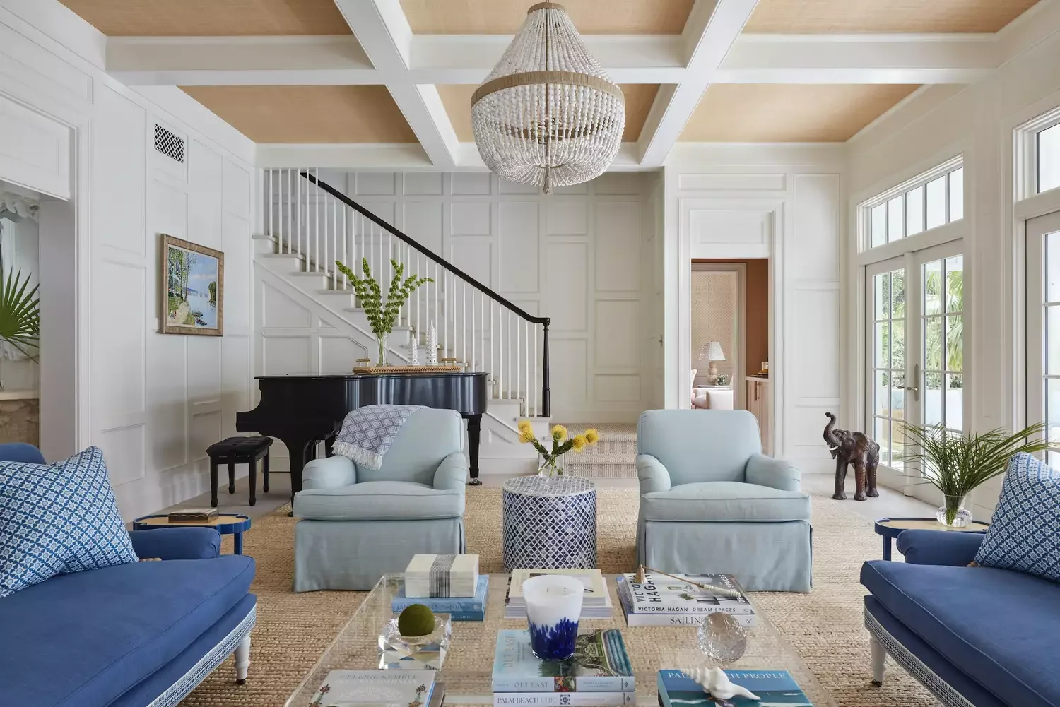 35 Stunning Living Room Wallpaper Ideas to Transform Your Space 24 Statement Ceiling