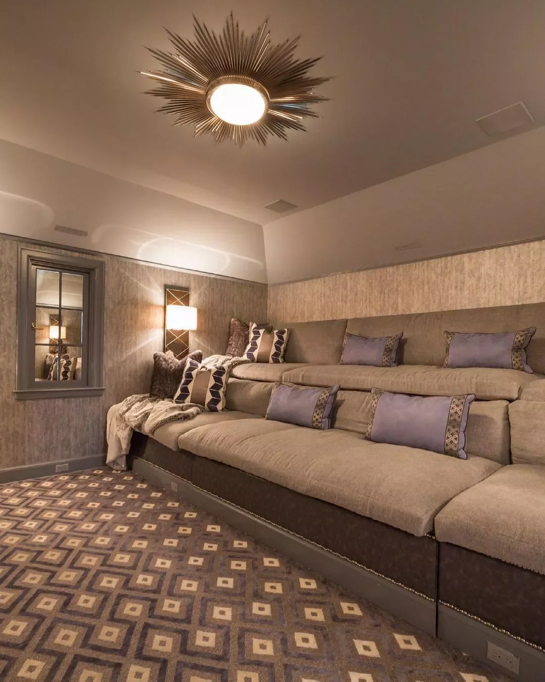 23 Stunning Home Theater Design Ideas to Transform Your Space 9 Stay Neutral