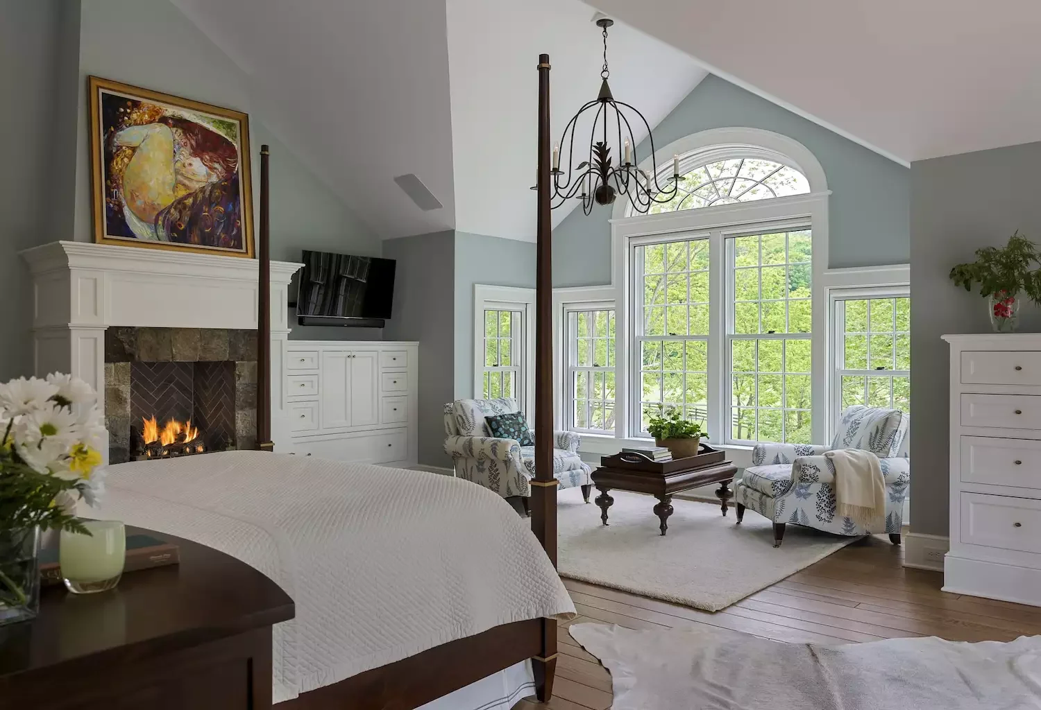55 Stunning Bedroom Fireplace Ideas That Will Transform Your Sleep Sanctuary 23 Stay Traditional