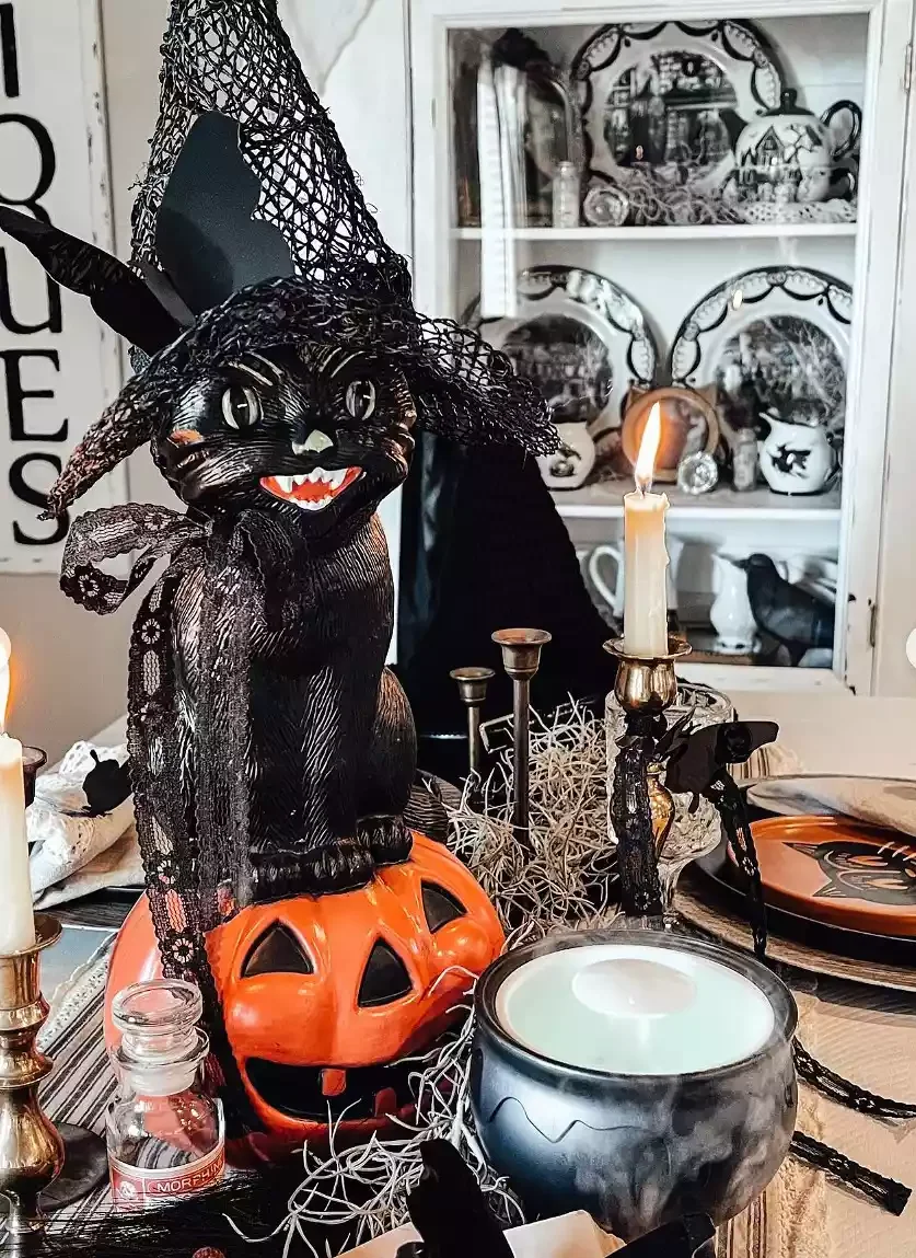 18 Halloween Centerpiece Ideas You Can Create in Under an Hour Stick With Classic Symbols