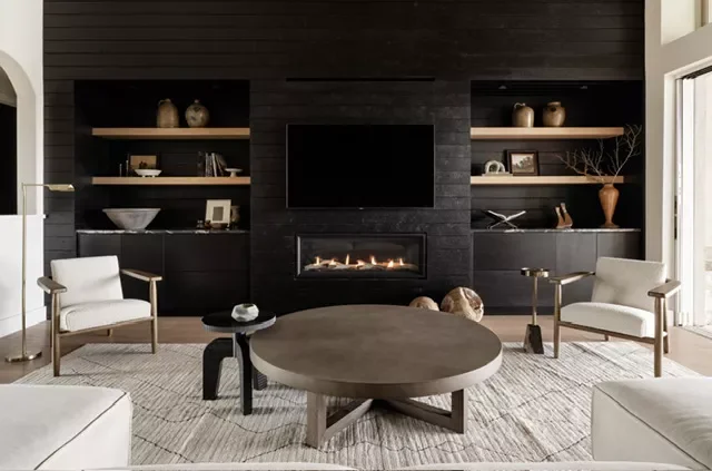 30 Dark and Dramatic Living Rooms That Will Transform Your Space Stick to Neutral Tones