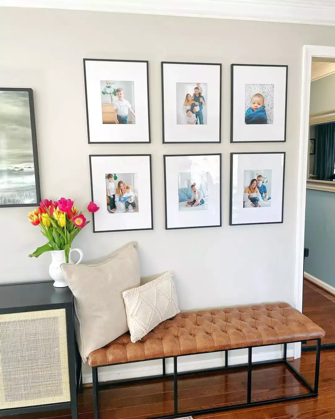31 Creative Photo Wall Ideas to Transform Your Home 5 Stick to a Theme