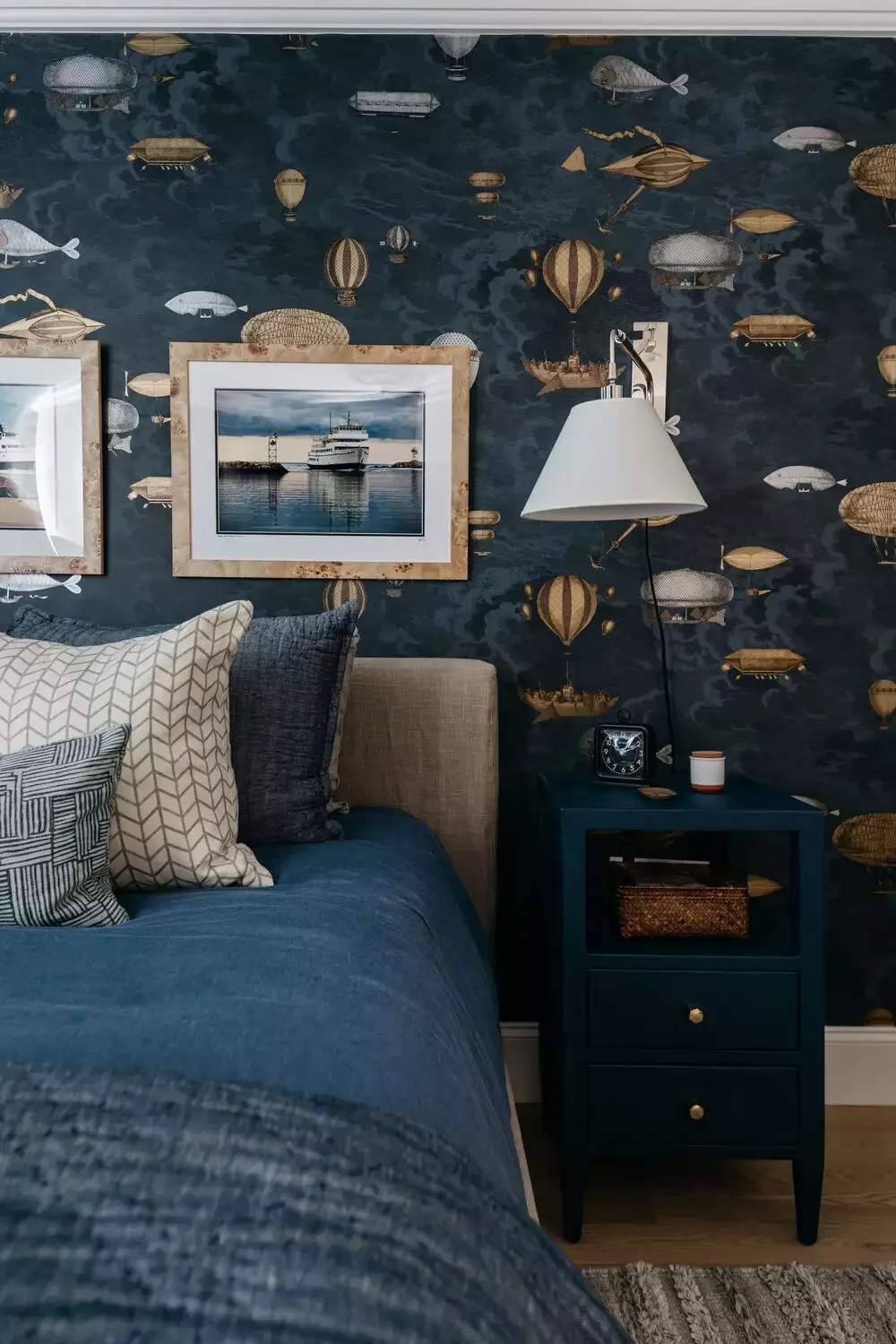 32 Creative Ways to Style Your Bedroom Walls 17 Stick to a Theme