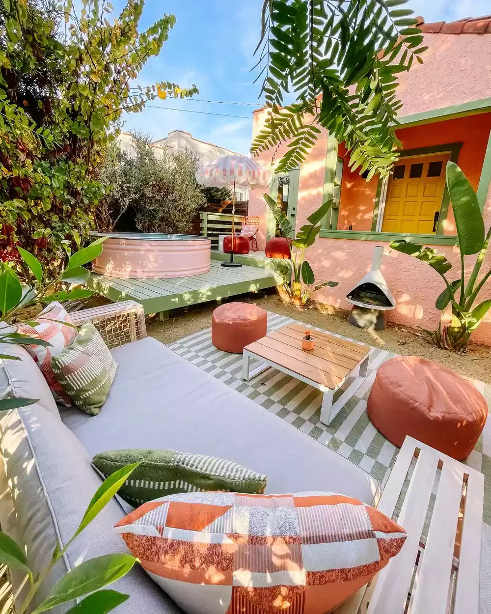 57 Stunning Backyard Transformation Ideas to Create Your Perfect Outdoor Retreat Stock Tank Pool