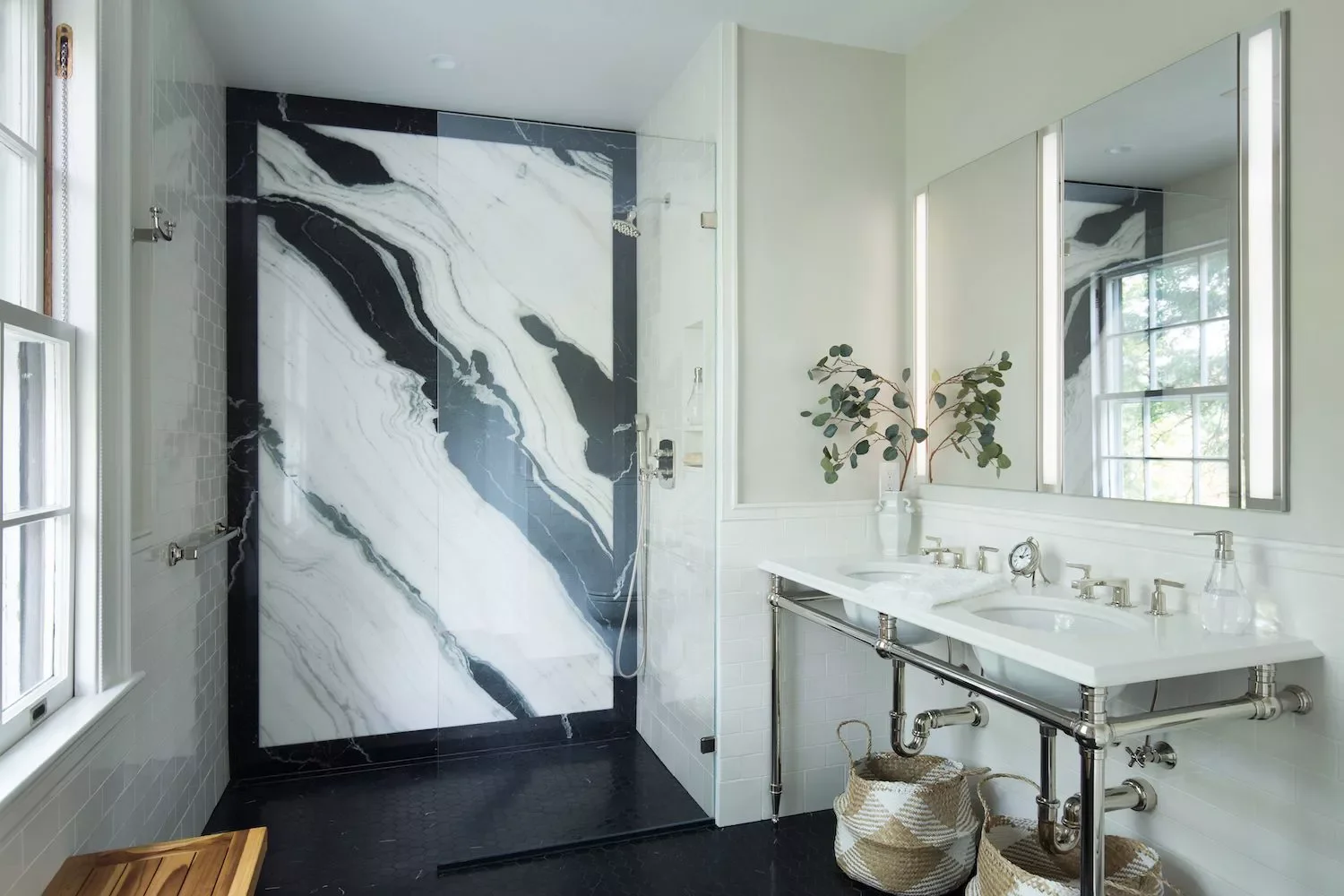 44 Bathroom Accent Wall Ideas That Completely Transform Stone Accent Wall