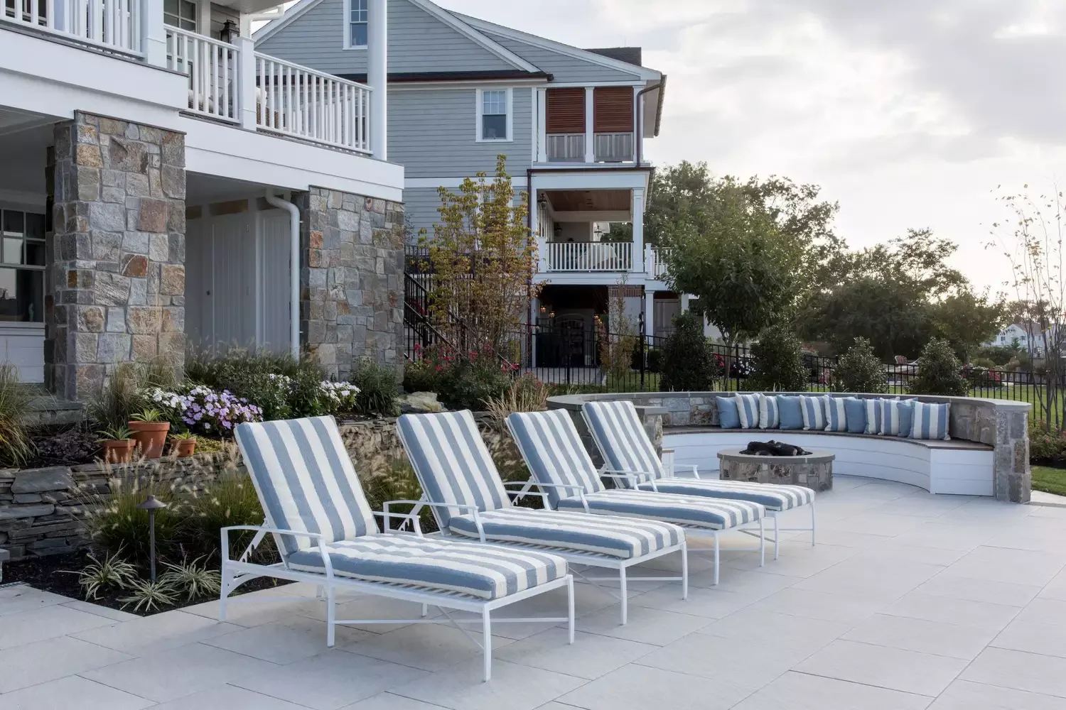 60 Stunning Backyard Fire Pit Ideas That Will Transform Your Outdoor Space 6 Stone Fire Pit Banquette