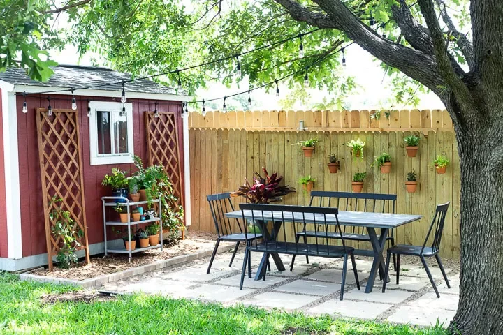26 Stunning Stone Patio Designs Perfect for Every Outdoor Space 11 Stone Patio With Pea Gravel and Concrete Pavers