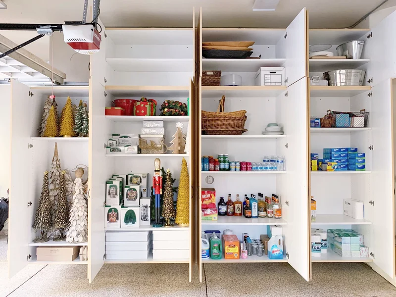 31 Smart Garage Storage Ideas to Organize Your Gear 2 Storage Cabinet Idea