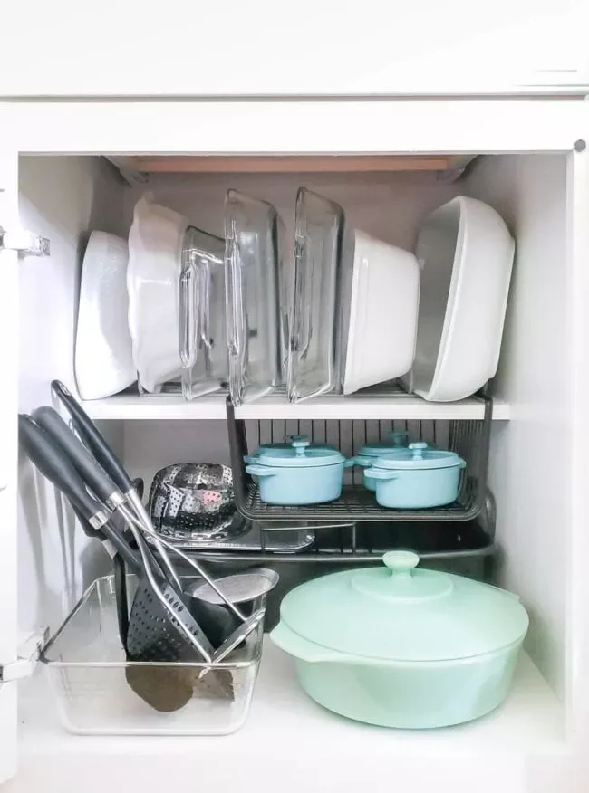 58 Smart Kitchen Organization Ideas That Will Transform Your Space Into a Clutter-Free Haven Store Baking Pans Vertically