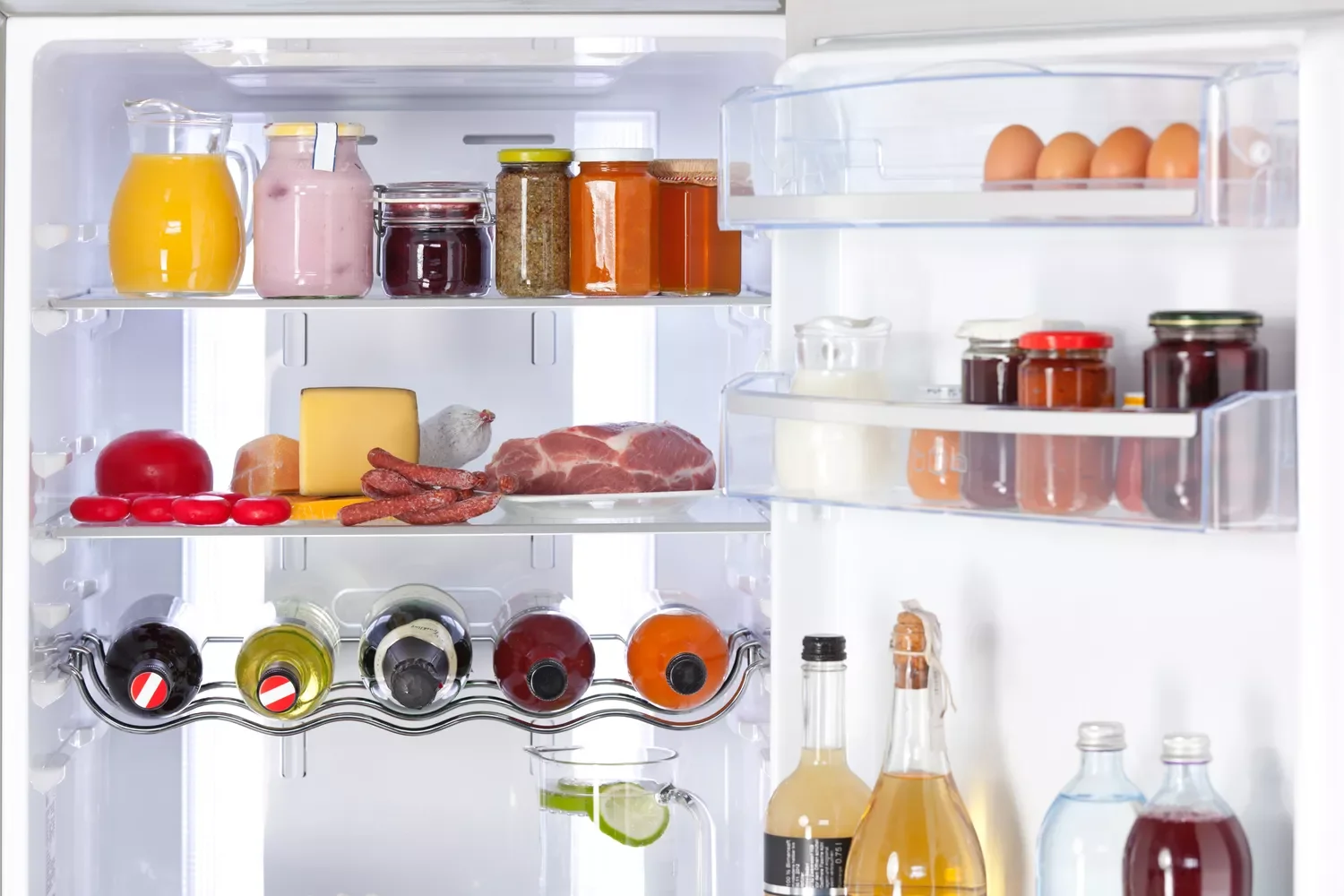 17 Brilliant Fridge Organization Ideas That Will Transform Your Kitchen Store Beverages in Drink Dispensers