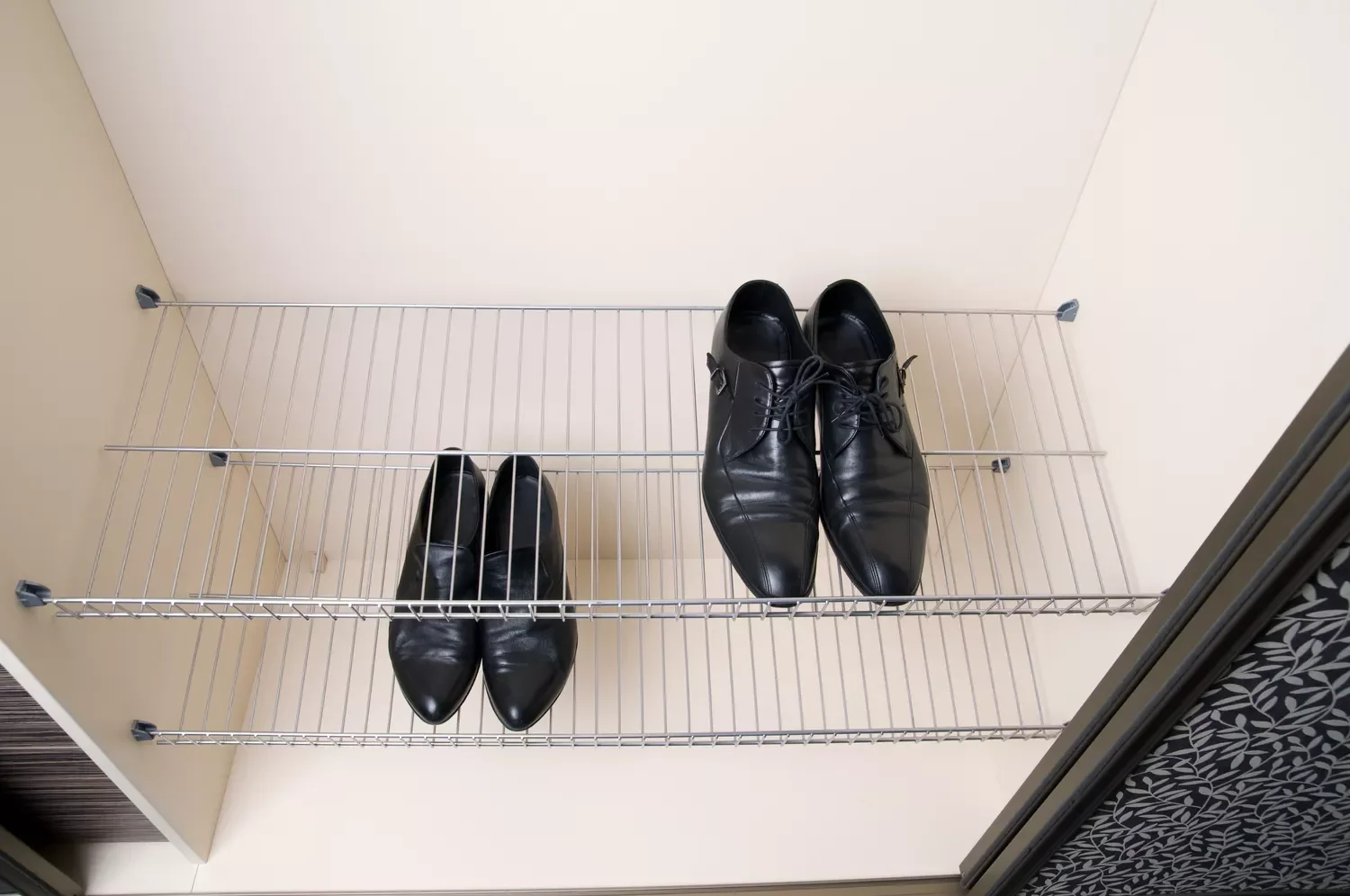 36 Smart Shoe Storage Solutions That Transform Cluttered Spaces Store Shoes on Wire Shelves