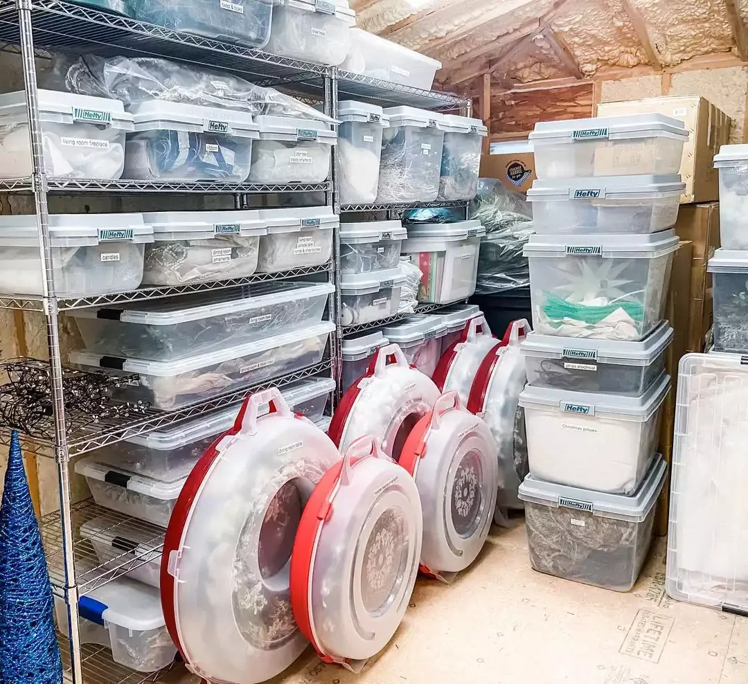 22 Creative Ways to Organize and Display Your Photo Collection at Home 2 Store in Lidded Bins