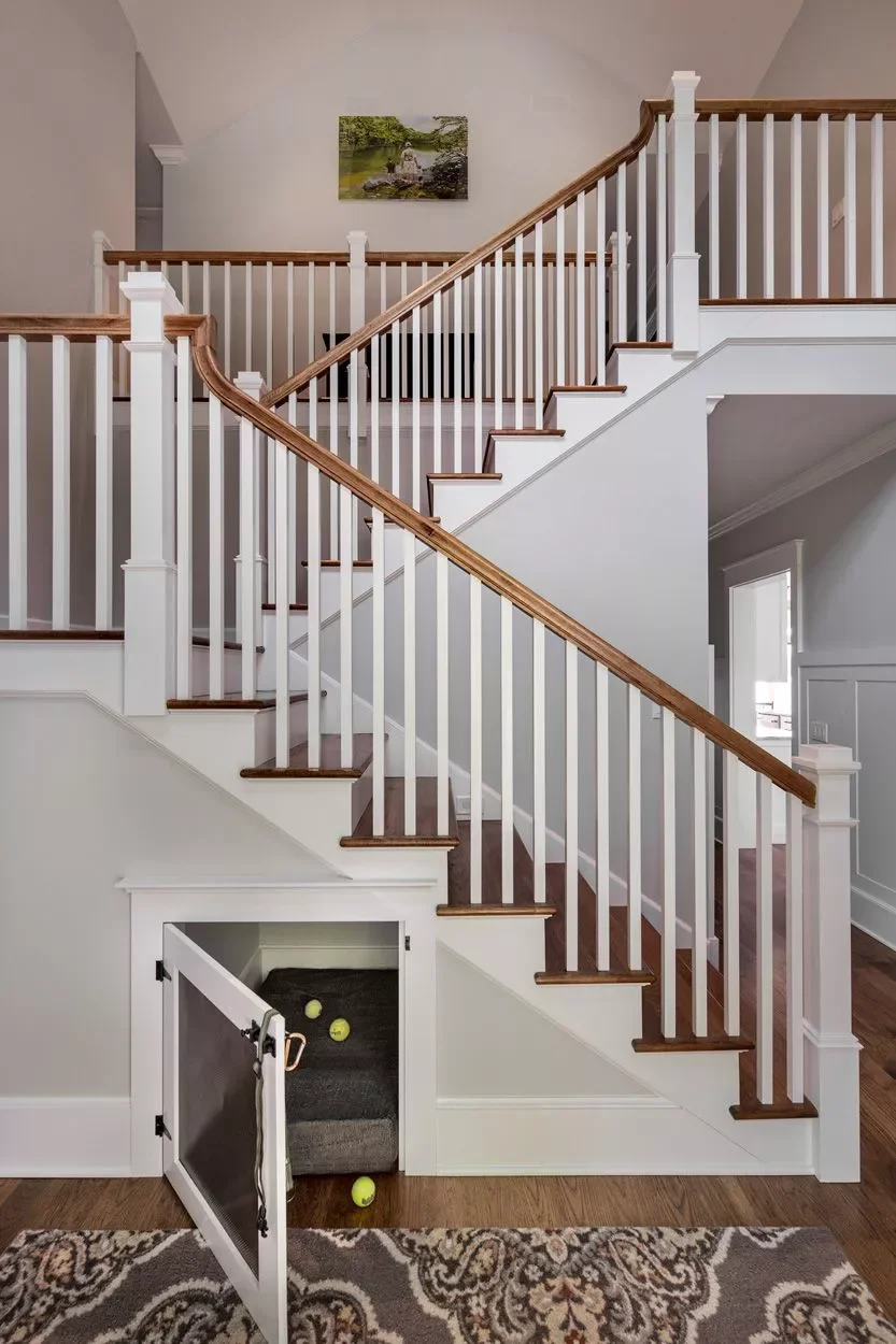 27 Clever Under-Stair Storage Solutions That Transform Wasted Space Stow the Dog Bed
