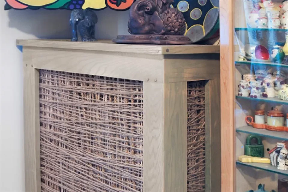17 Creative DIY Radiator Cover Ideas That Transform Your Home 10 String Art