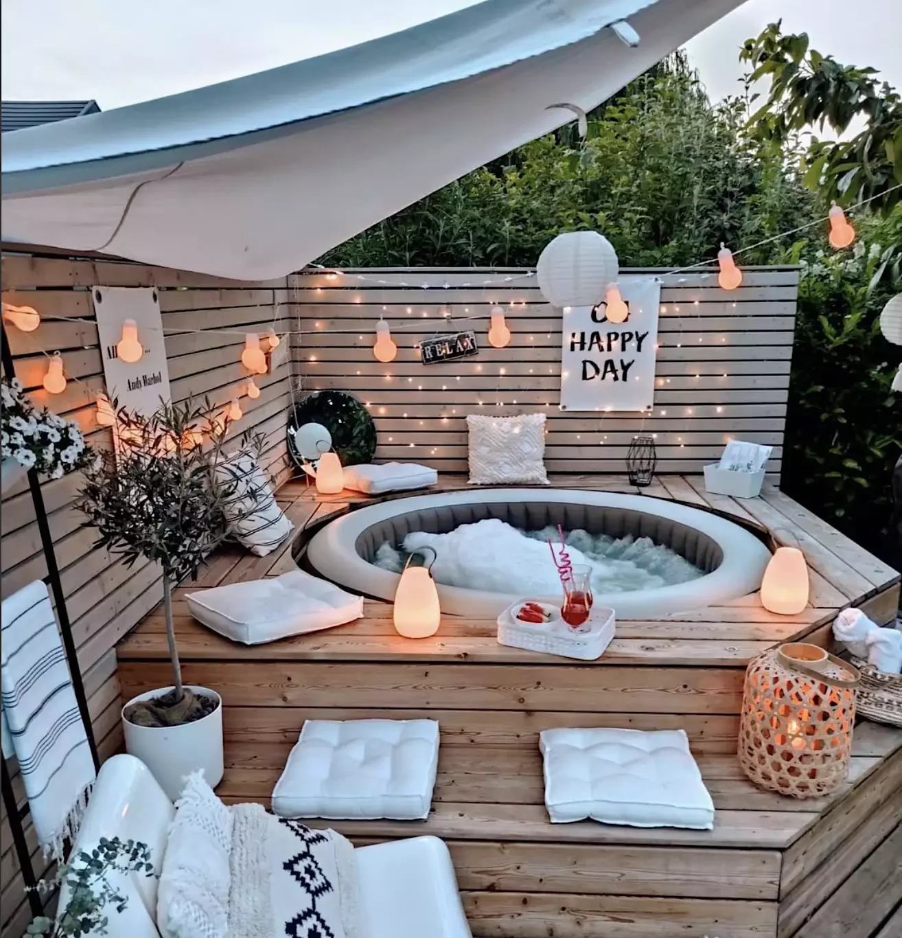 19 Brilliant Deck Lighting Ideas That Will Transform Your Outdoor Oasis 1 String Lights