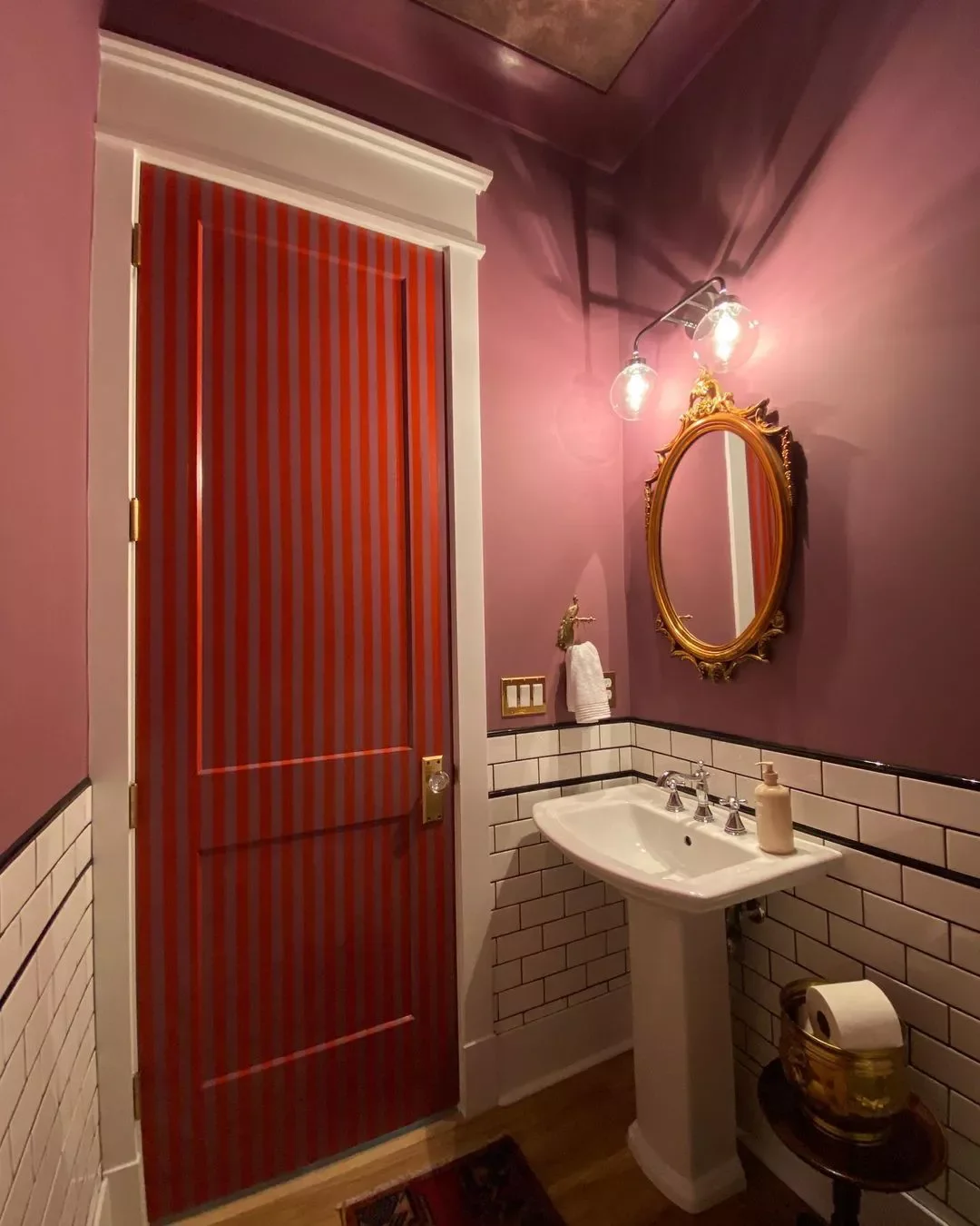 30 Stunning Door Paint Colors That Will Transform Your Home 13 Striped Door