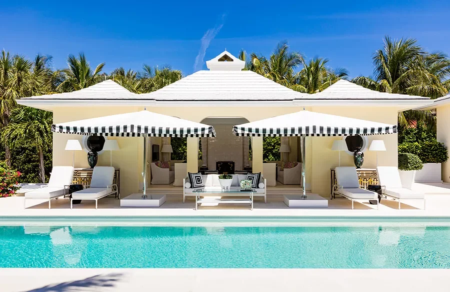 22 Stunning Pool Cabana Ideas to Transform Your Backyard Into a Luxury Resort 6 Stucco Pool Cabana