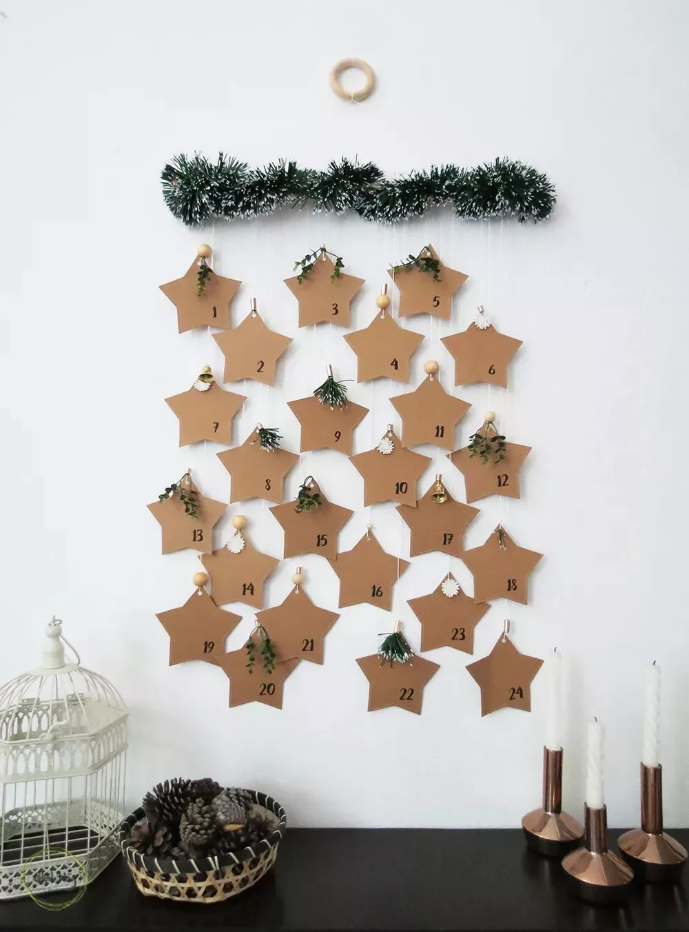50 Stunning DIY Advent Calendar Ideas That Look Designer-Made 23 Stuff It