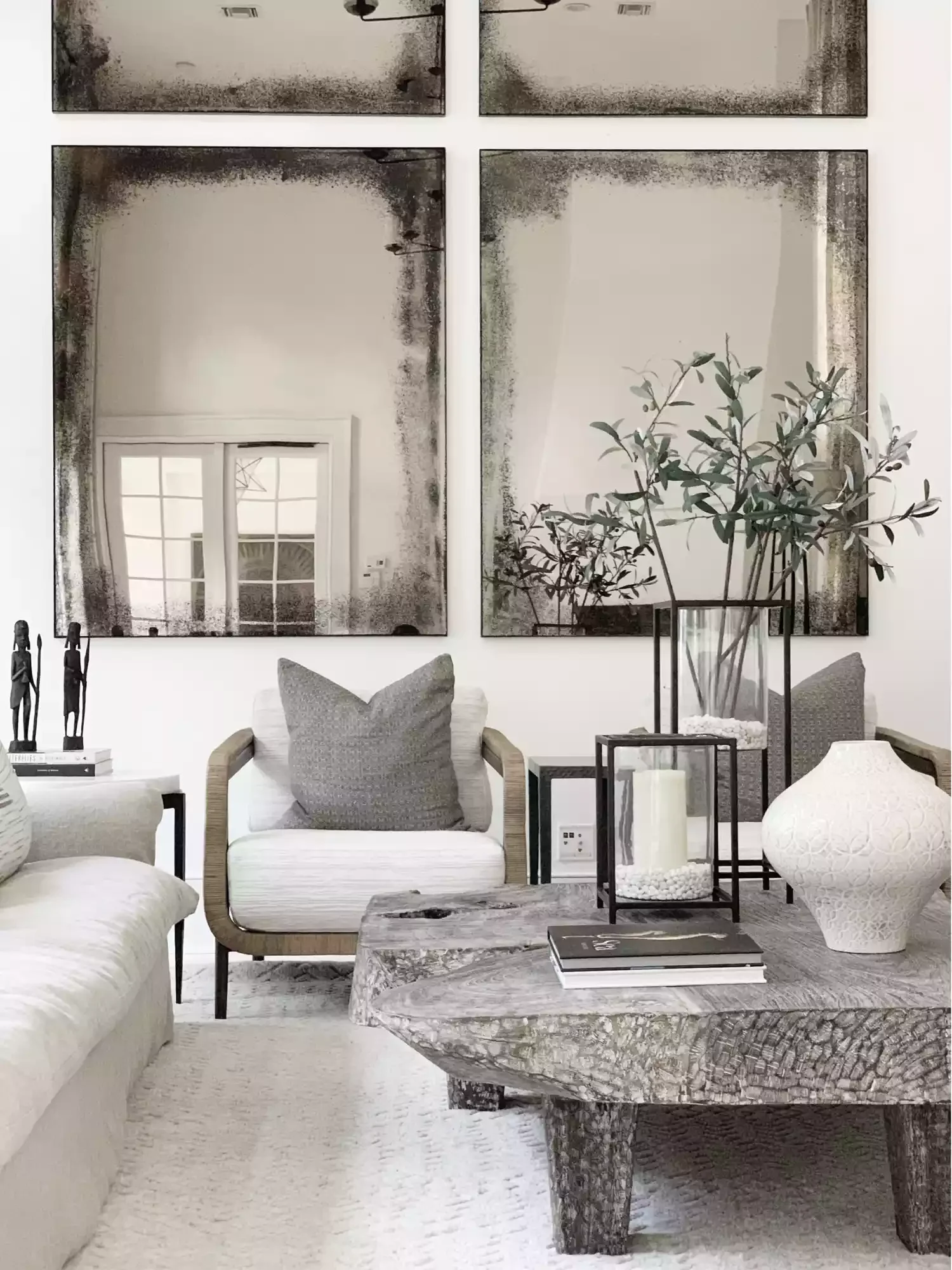 38 Charming Coastal Farmhouse Decorating Ideas to Transform Your Home 8 Style Olive Trees