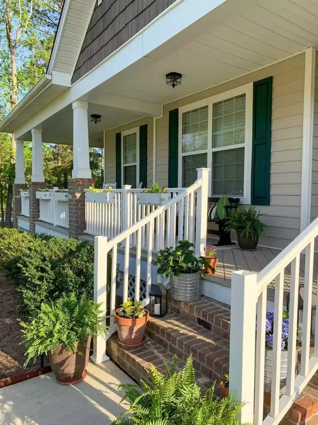 30 Stunning Front Step Ideas That Will Transform Your Home's Curb Appeal 4 Style With Greenery