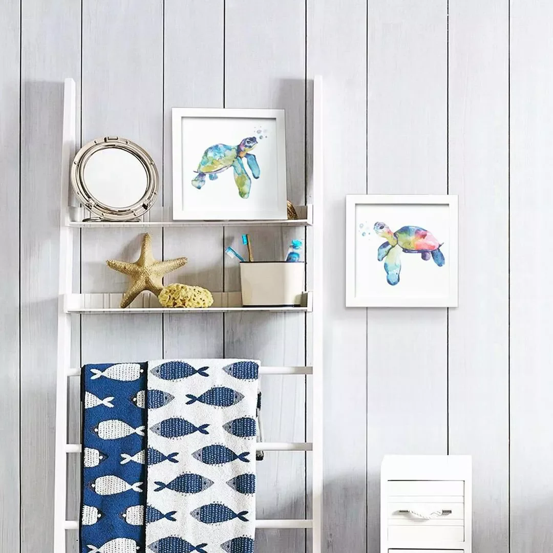 30 Beach-Inspired Bathroom Ideas That Bring Coastal Vibes Home 29 Style With Shells and Starfish