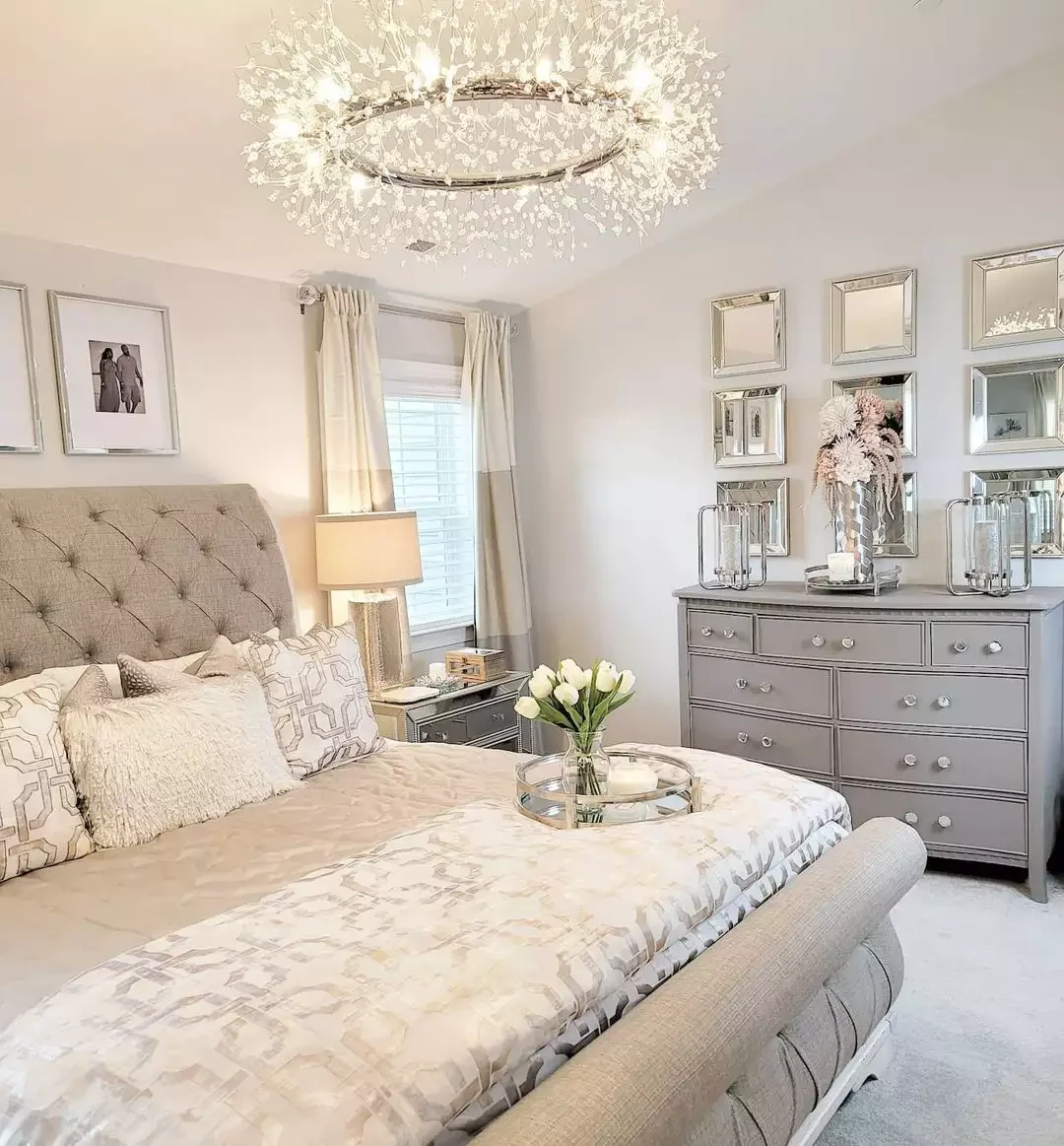 25 Charming Ways to Create Your Dream Vintage-Style Bedroom 18 Style With Silver