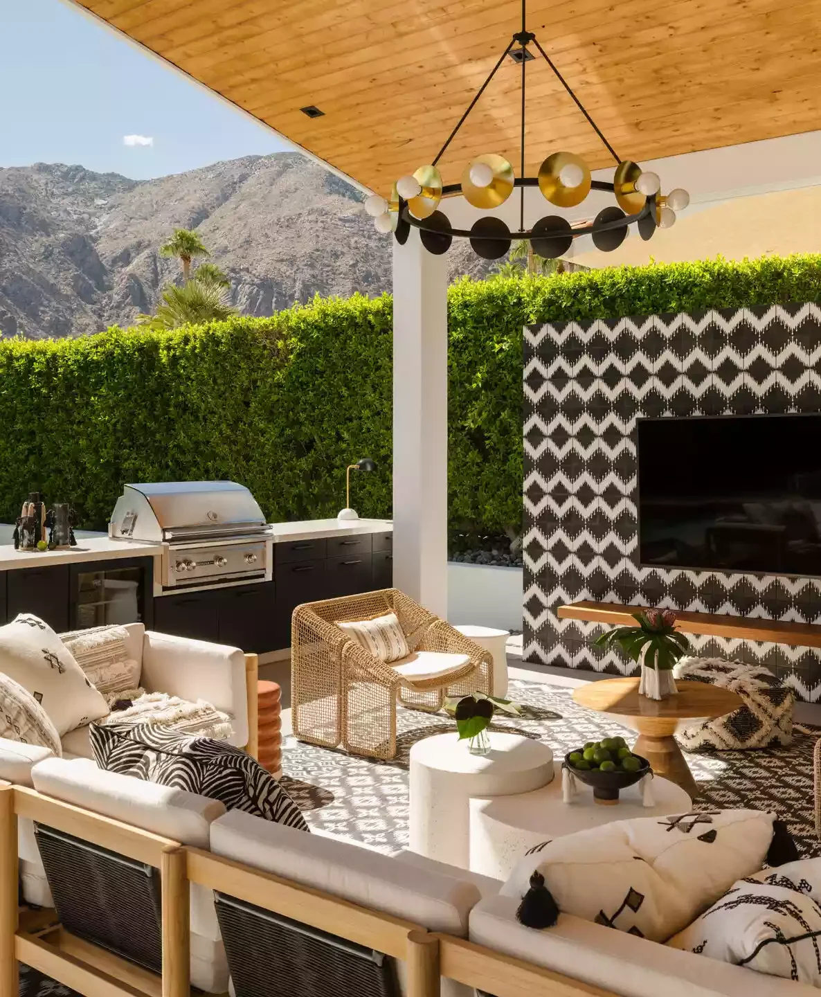 24 Stunning Gazebo Lighting Ideas That Will Transform Your Outdoor Space 14 Style With a Statement Chandelier