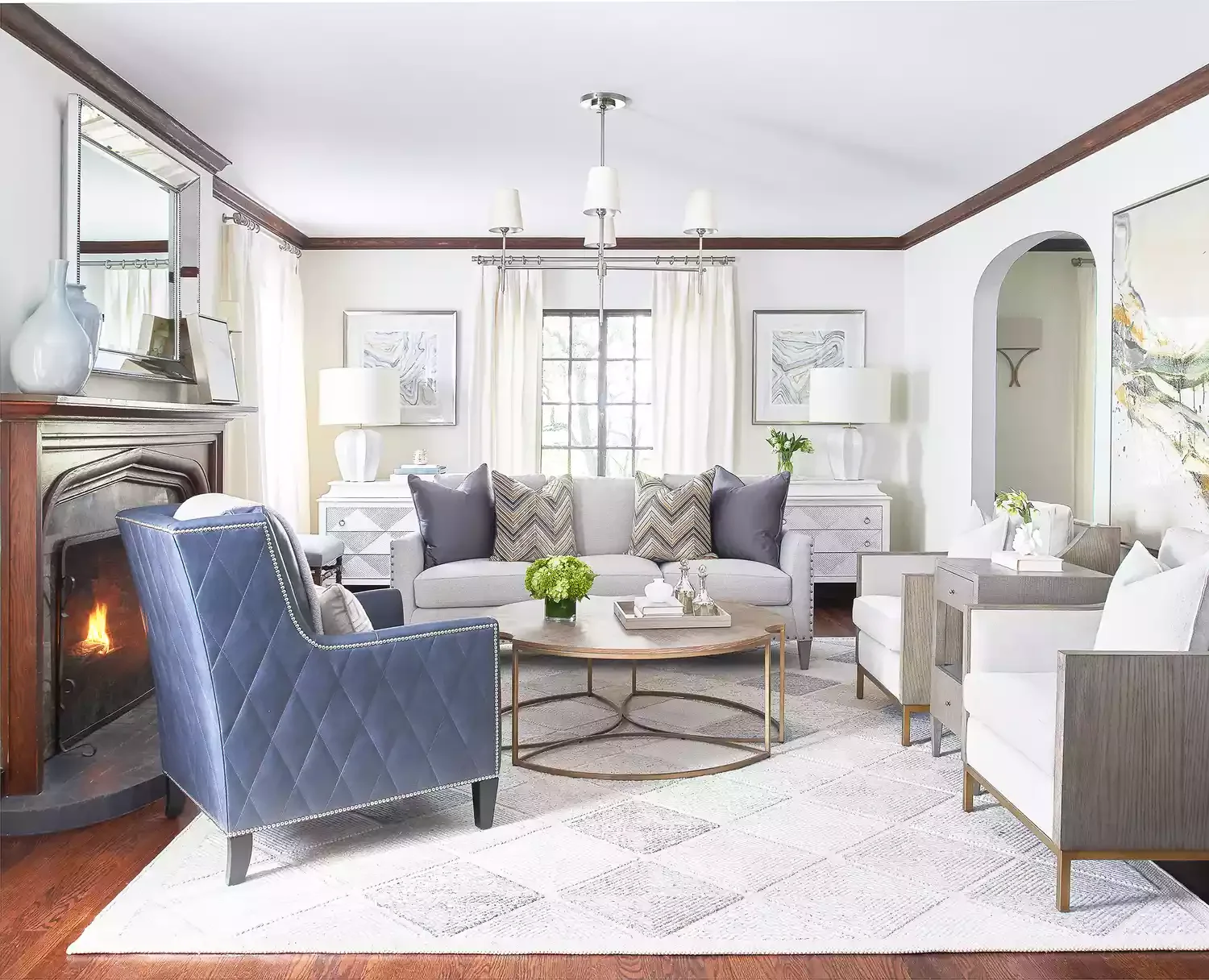 23 Stunning Blue and Gray Living Room Design Ideas You'll Love 9 Style Your Space However You Please