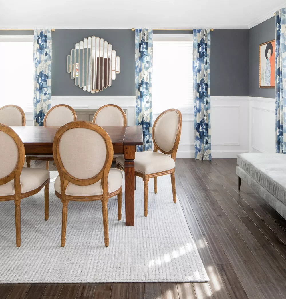 35 Beautiful Dining Room Rug Ideas That Will Transform Your Space 2 Style a Modern Knit Rug