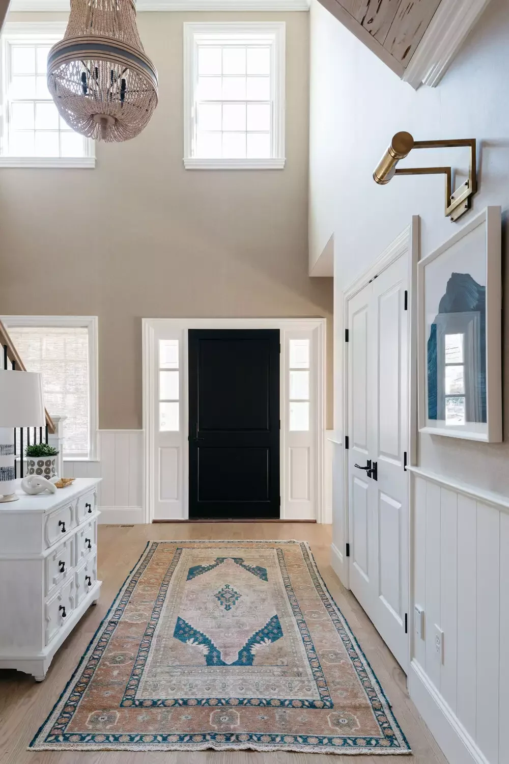 25 Stunning Entryway Rug Ideas That Create Unforgettable First Impressions 11 Supersize It